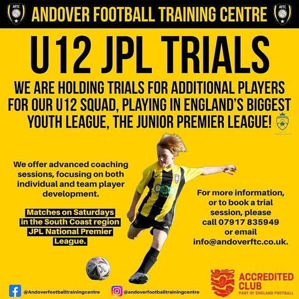 You are currently viewing Andover Football Training Centre Trials, UK