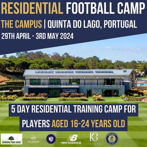 You are currently viewing DC Football Academy Residential Training Camp, Portugal