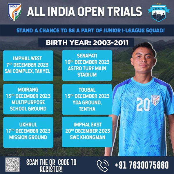Read more about the article Delhi FC All India Open Trials, Manipur
