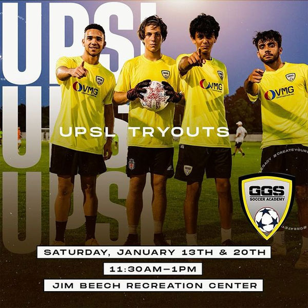 Golden Goal Sports UPSL Tryouts, Florida US Health Supplements Buy