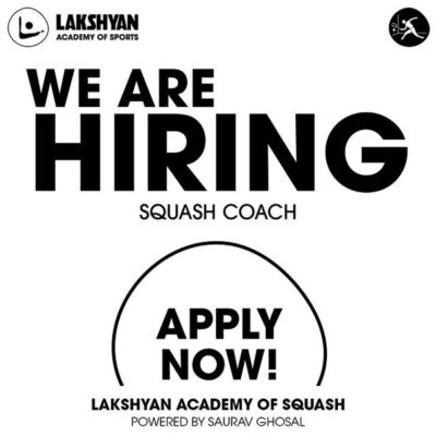 Read more about the article Lakshyan Academy of Sports Hiring Squash Coach