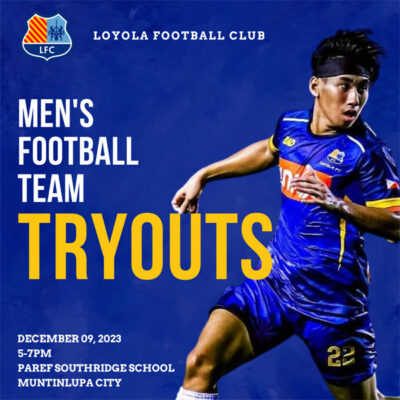 Read more about the article Loyola Football Club Team Tryouts, Philippines