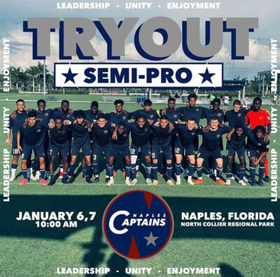 Read more about the article Naples Captains SC Soccer Tryouts, Florida