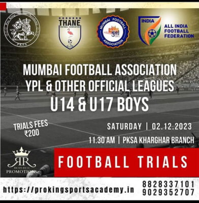 Read more about the article Pro King Sports Academy Trials, Mumbai