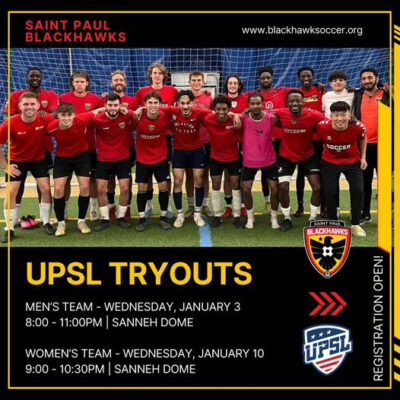 Read more about the article Saint Paul Blackhawks Soccer Club Tryouts, Minnesota