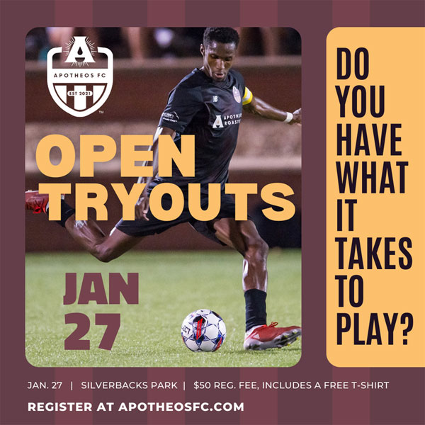 Read more about the article Apotheos FC Soccer Tryouts, Atlanta