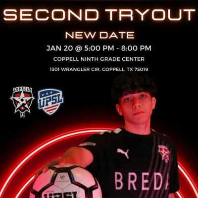 Read more about the article Coppell FC Semi Pro Soccer Tryouts, Texas
