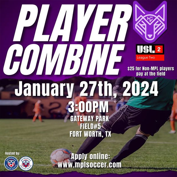 You are currently viewing Metroplex Premier League Player Combine, Dallas