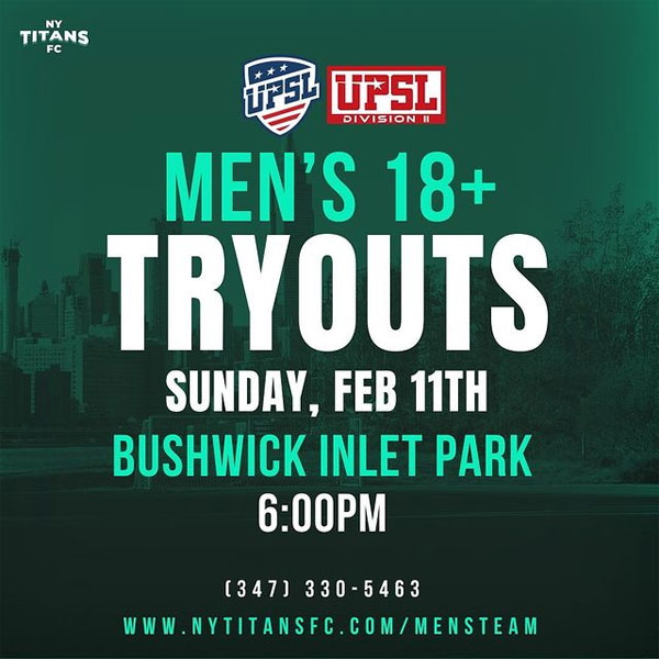 You are currently viewing New York Titans FC Senior Team Soccer Tryouts