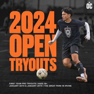 Read more about the article Orange County SC Soccer Tryouts, California US