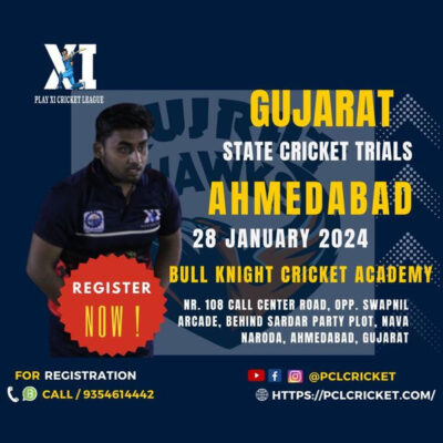 Read more about the article Play XI Cricket League Cricket Trials, Ahmedabad