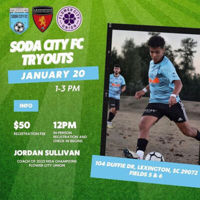 Read more about the article Soda City FC Soccer Tryouts, South Carolina
