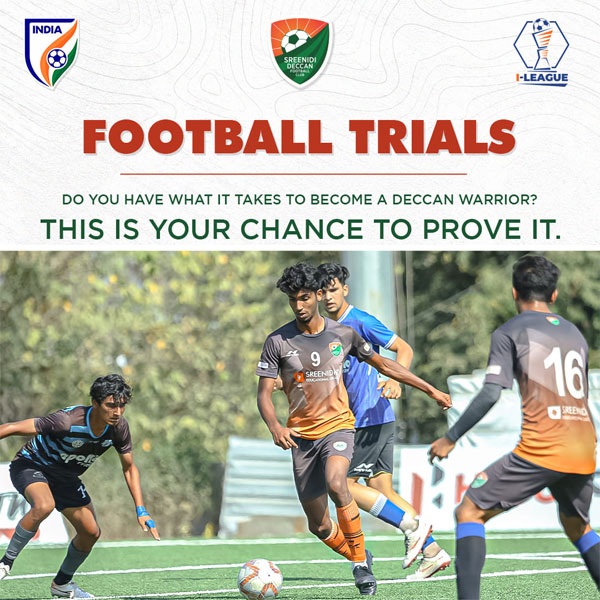 You are currently viewing Sreenidi Deccan Football Club Youth I-league Trials, Hyderabad