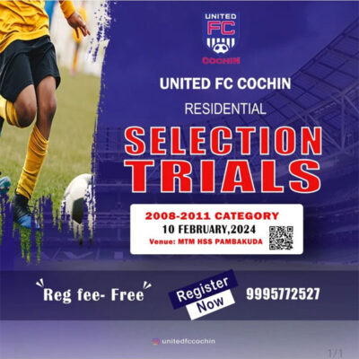 Read more about the article United Cochin FC Football Trials, Kerala