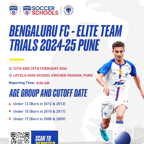 Read more about the article Bengaluru FC – Elite Team Trials, Pune