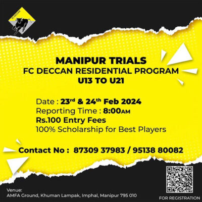 Read more about the article FC Deccan Residential Program Trials, Manipur