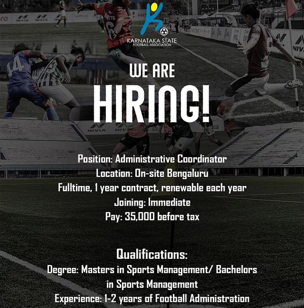 Read more about the article Karnataka State Football Association Hiring