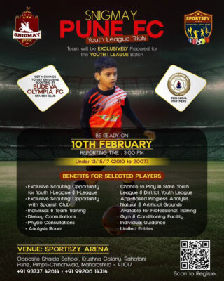 Read more about the article Snigmay Pune FC Selection Trials