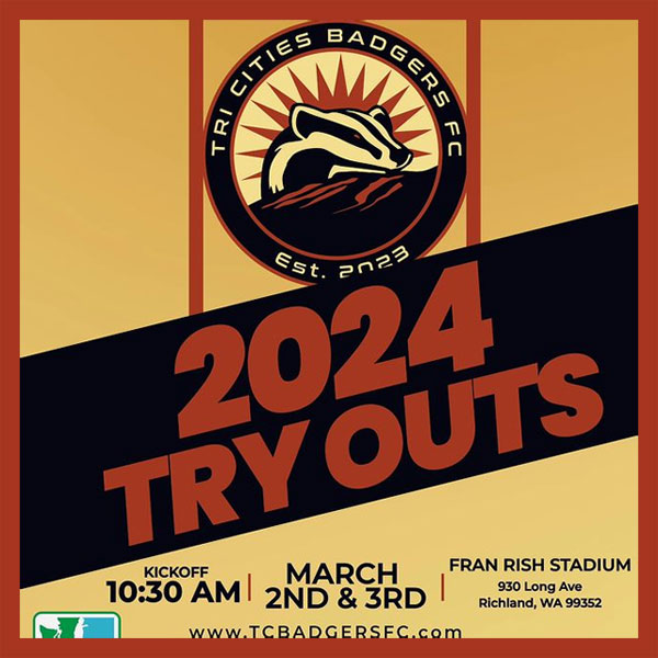 Read more about the article Tri-Cities Badgers FC Tryouts, Washington