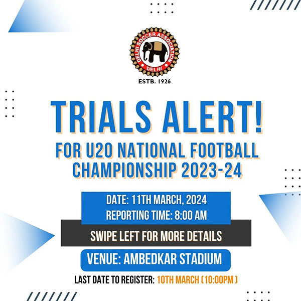 Read more about the article Delhi Football U-20 State Team Trials