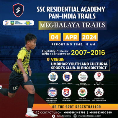 Read more about the article Sportto Soccer Club Meghalaya Trials