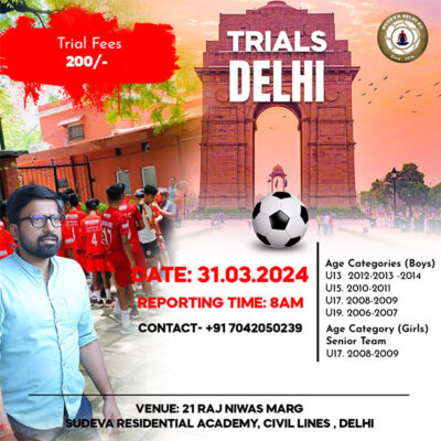 Sudeva FC New Delhi Trials