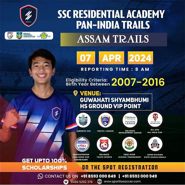 Read more about the article Sportto Soccer Club Assam Trials