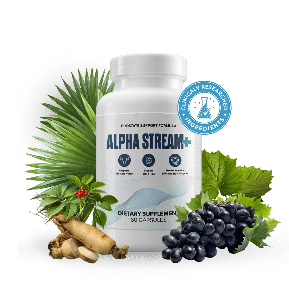 Read more about the article Alpha Stream Plus Reviews – Complete Prostate and Vitality Support for Men